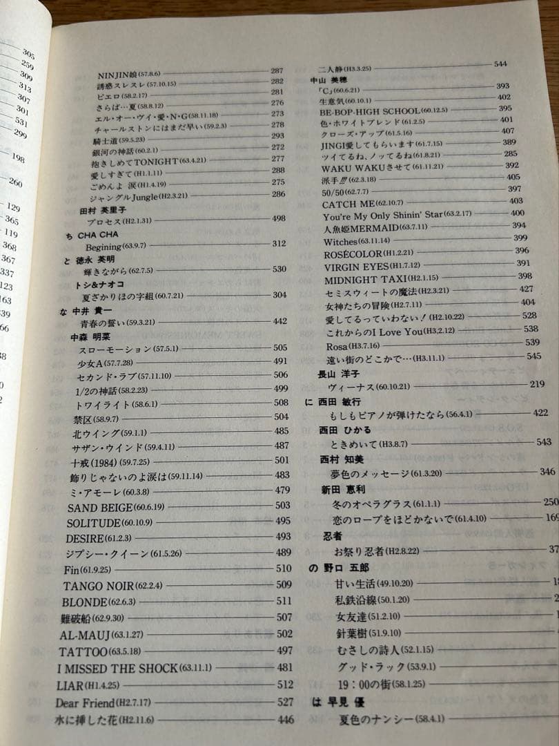 【懐かしのアイドル歌う!】 1992年度版 アイドルソングのすべて ベスト548