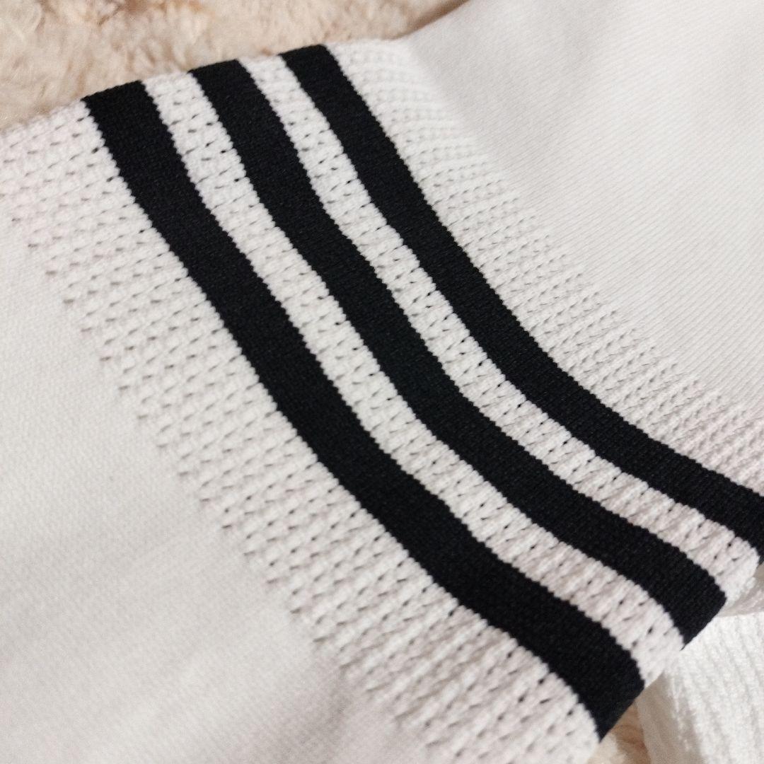 アディダス ゴルフウェア クルーセーター ニット 3ストライプス レディース