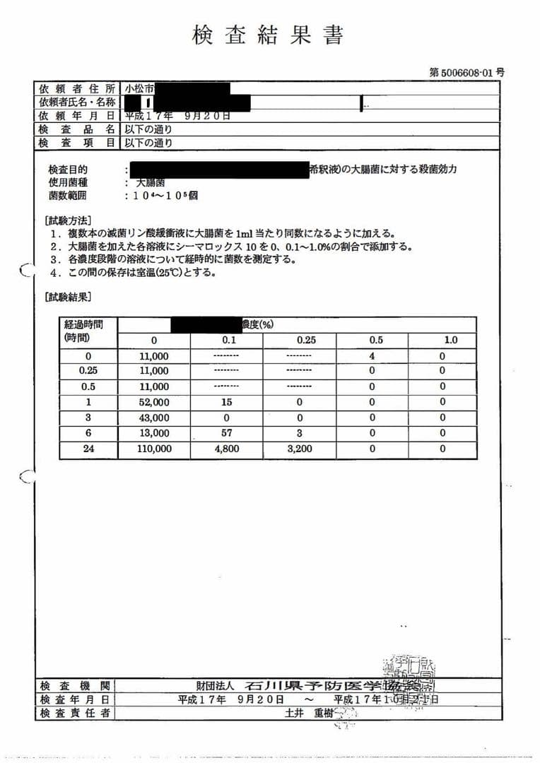 ミネラル原液販売実績25年世界初開発者の50種類以上のミネラル含有