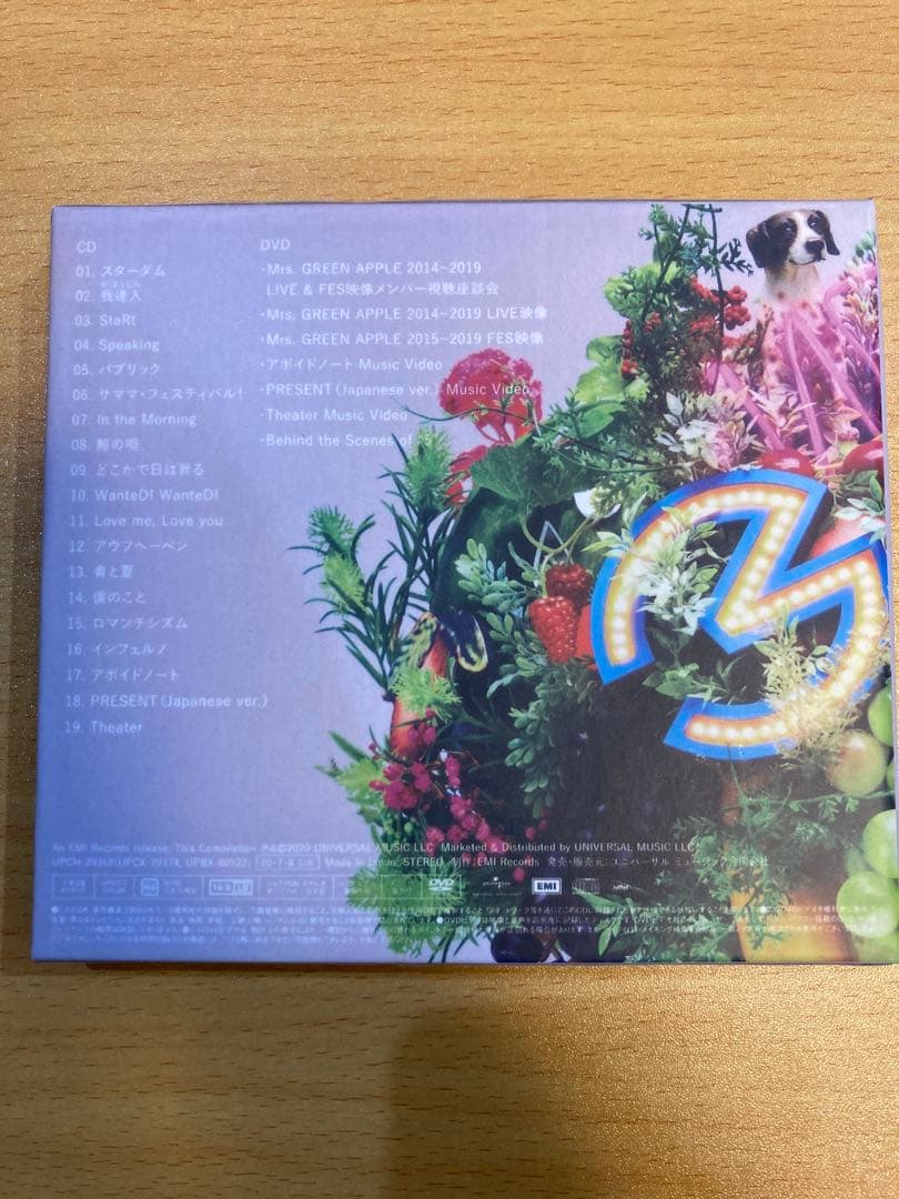 ミセスグリーンアップル5 CD+DVD 初回限定盤