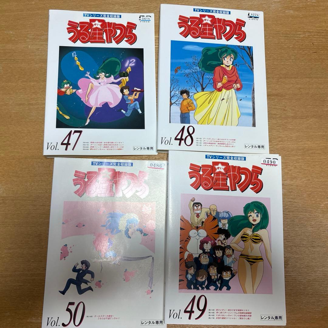 うる星やつら　レンタル落ちDVD 全50巻 まとめて売り　高橋留美子　アニメ