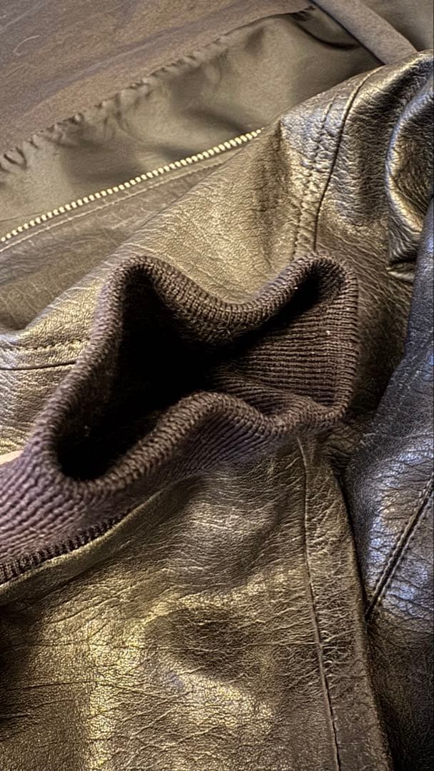 ジャケット・アウター Rick Owens intarsia leather jacket