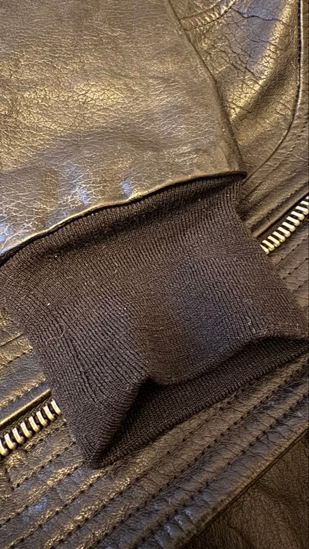 ジャケット・アウター Rick Owens intarsia leather jacket