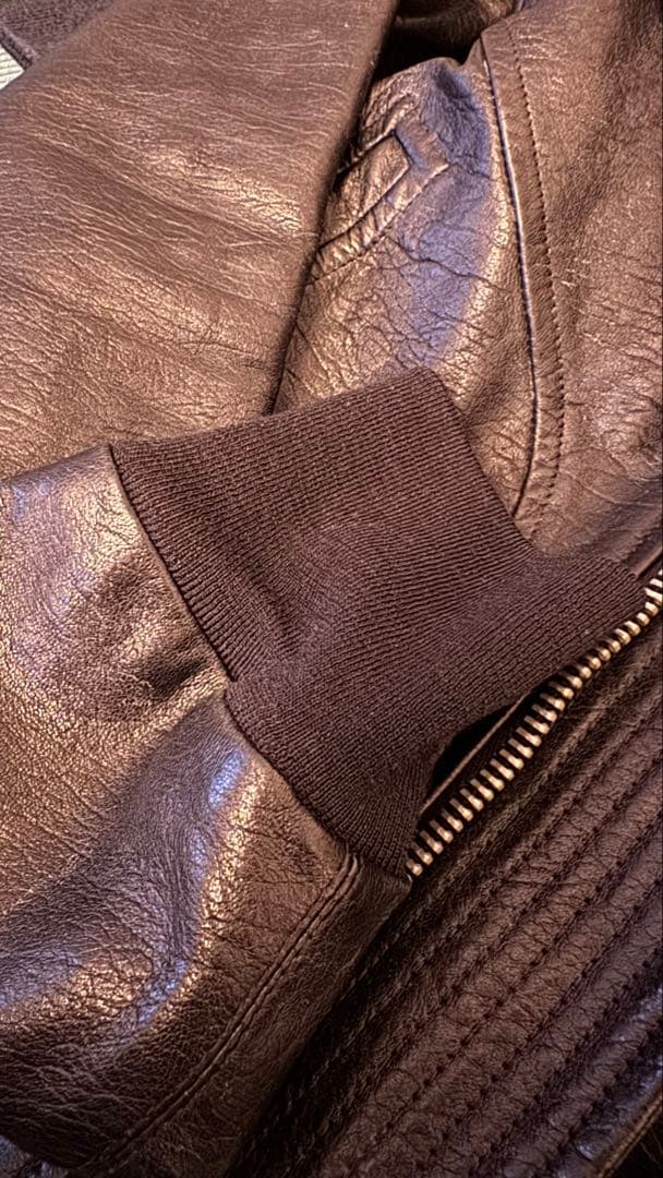 ジャケット・アウター Rick Owens intarsia leather jacket