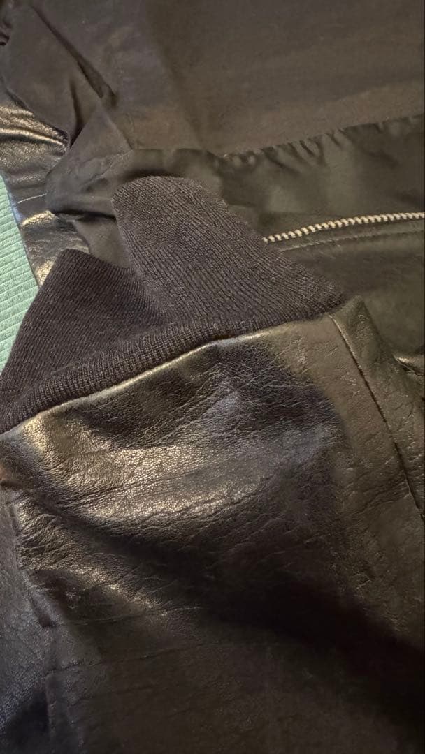 ジャケット・アウター Rick Owens intarsia leather jacket