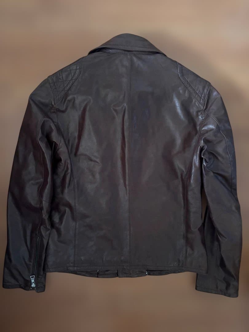 BURBERRY BLACK LABEL ライダースジャケット　レザージャケット