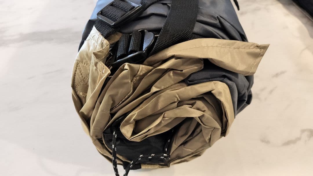 新品　AND・DECO ワンポールテント サンドベージュ