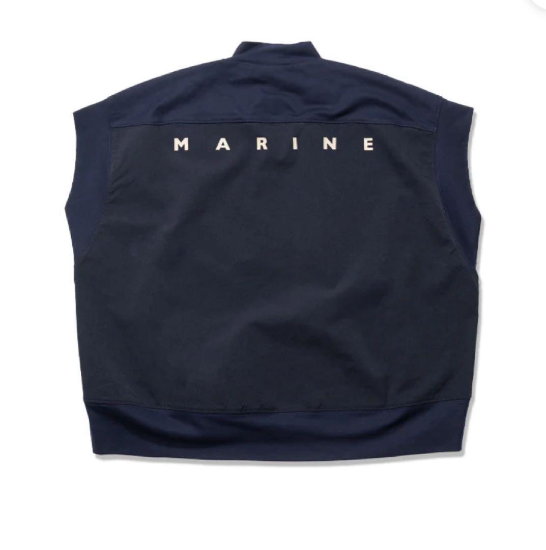 ヒロmuta marin スロープモックネックシャツ2025