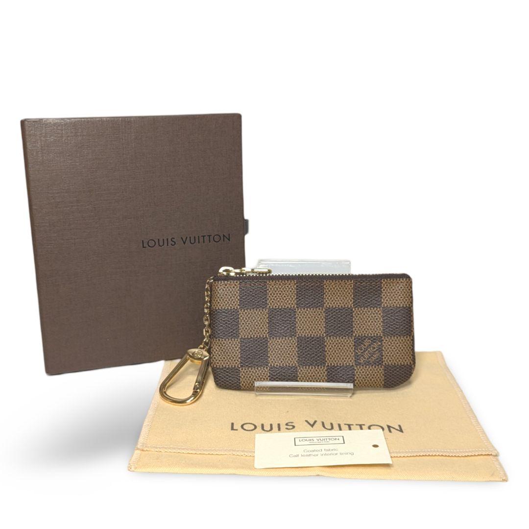 【新品同様】LOUIS VUITTON ダミエ　ポシェットクレ　キーケース