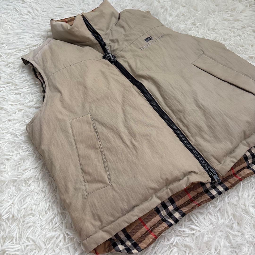 ジャケット・アウター Burberry DOWN Reversible Nova Check Vest