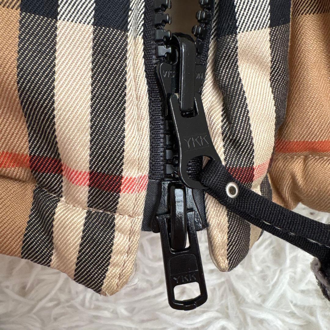 ジャケット・アウター Burberry DOWN Reversible Nova Check Vest