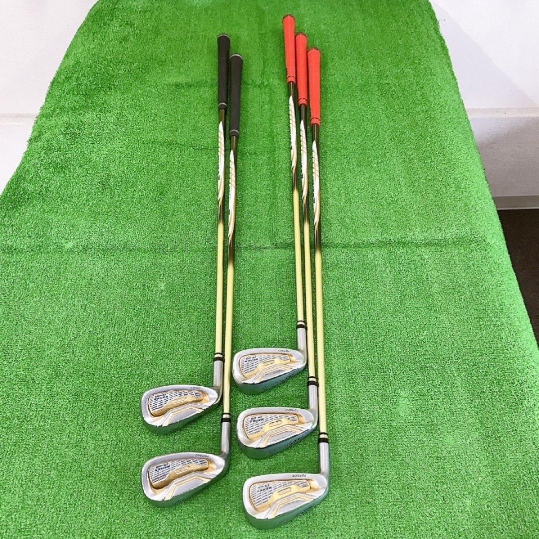 チ94★★左利き用HONMA BERES IS-06 5本アイアンセット