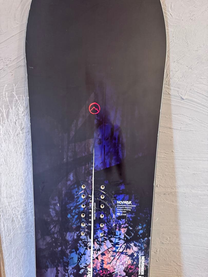 スノーボード november artiste 152cm 2023-2024