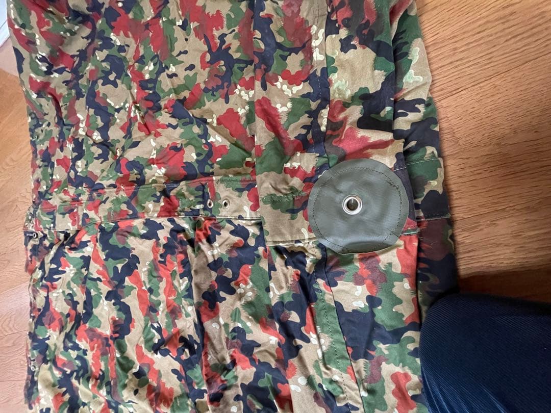 スイス軍幕　4枚　used