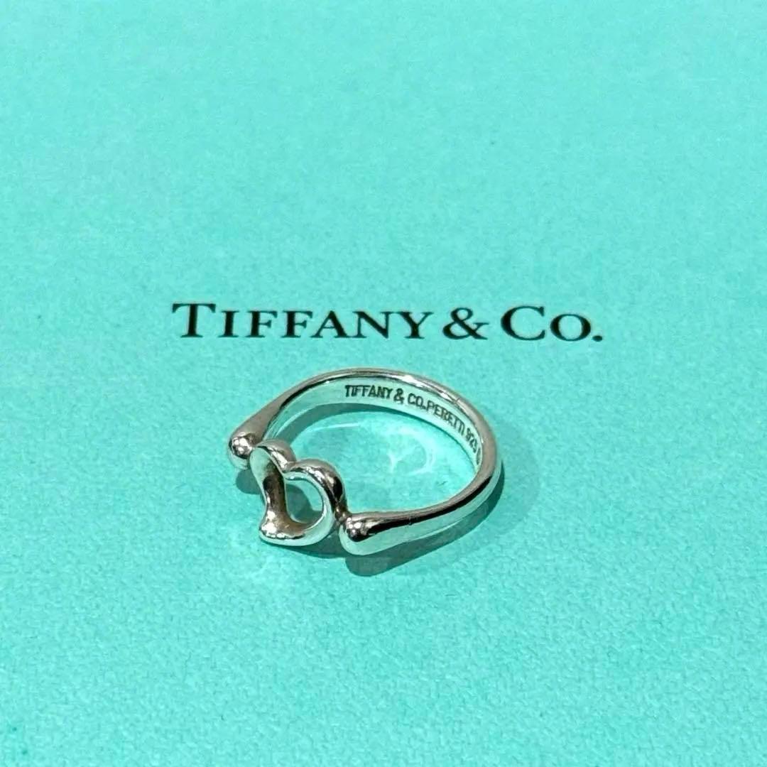 ノ*ア様 超美品 Tiffany & Co. オープンハート エルサ・ペレッティ