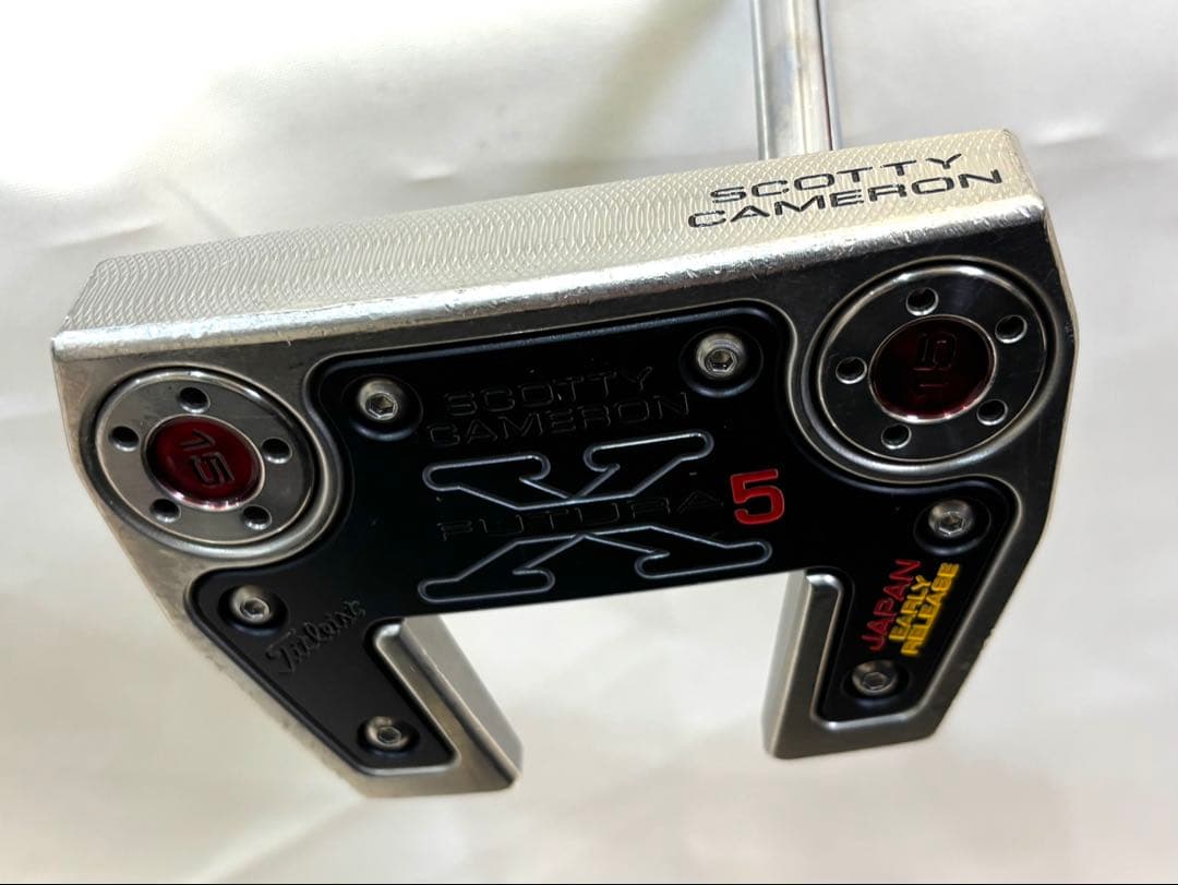 タイトリスト　SCOTTY CAMERON フューチュラ X5　日本限定モデル