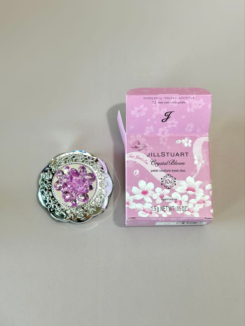 【セット】JILLSTUART クリスタルブルー厶 ペタルクチュールアイズデュオ