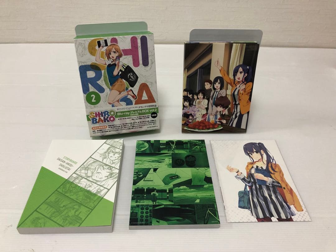 ◆SHIROBAKO Blu-ray プレミアムBOX vol.1 vol.2