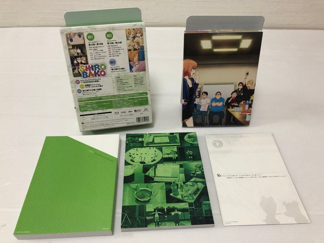 ◆SHIROBAKO Blu-ray プレミアムBOX vol.1 vol.2
