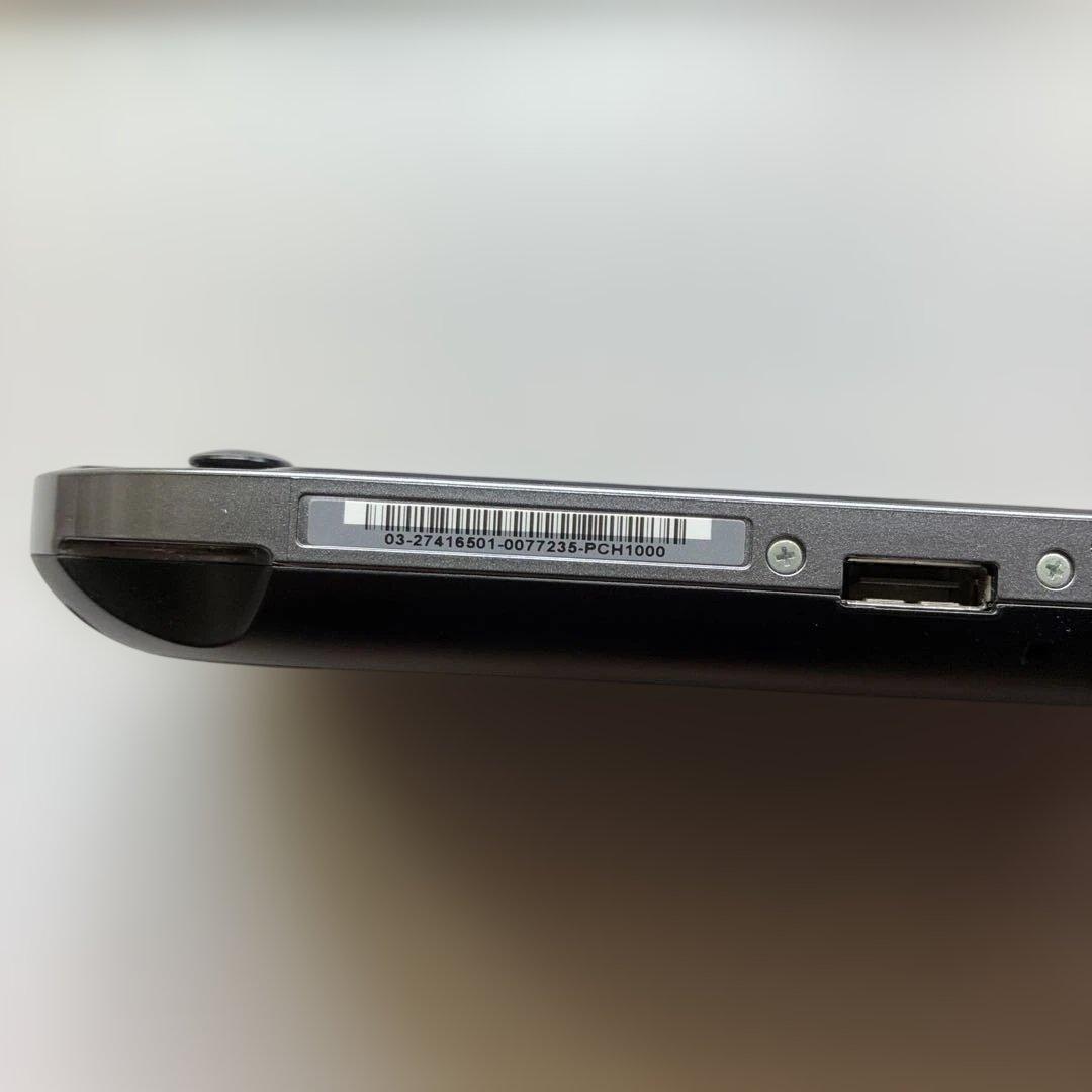 【美品】　PSVITA PCH-1000 クリスタル・ブラック 箱付き