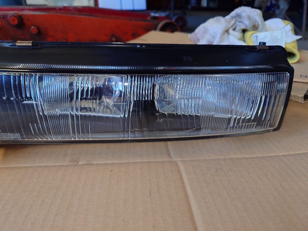 日産 S13シルビア ヘッドライト左右セット 角目