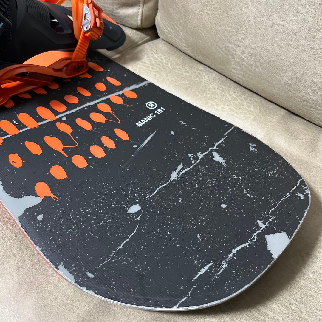 2022 RIDE MANIC 151 × SALOMON HOLOGRAM