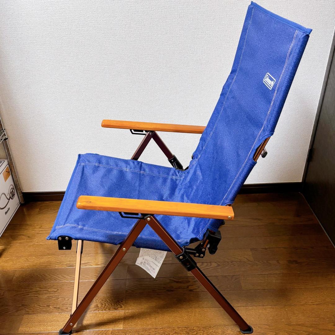 【限定カラー】美品 Coleman コールマン レイチェア デニム 2脚セット