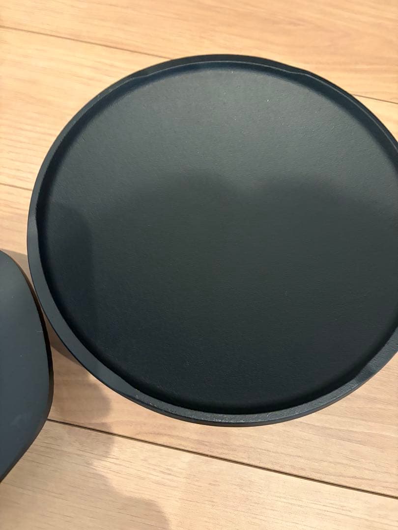 柳宗理 南部鉄器 オイルパン22cm 鉄蓋 ハンドル付