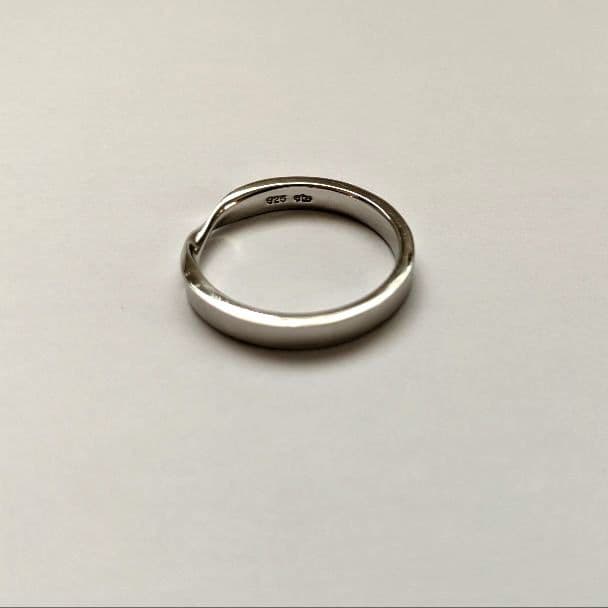 【美品】ete エテ リング 指輪 ユニセックス 13号 シルバー925