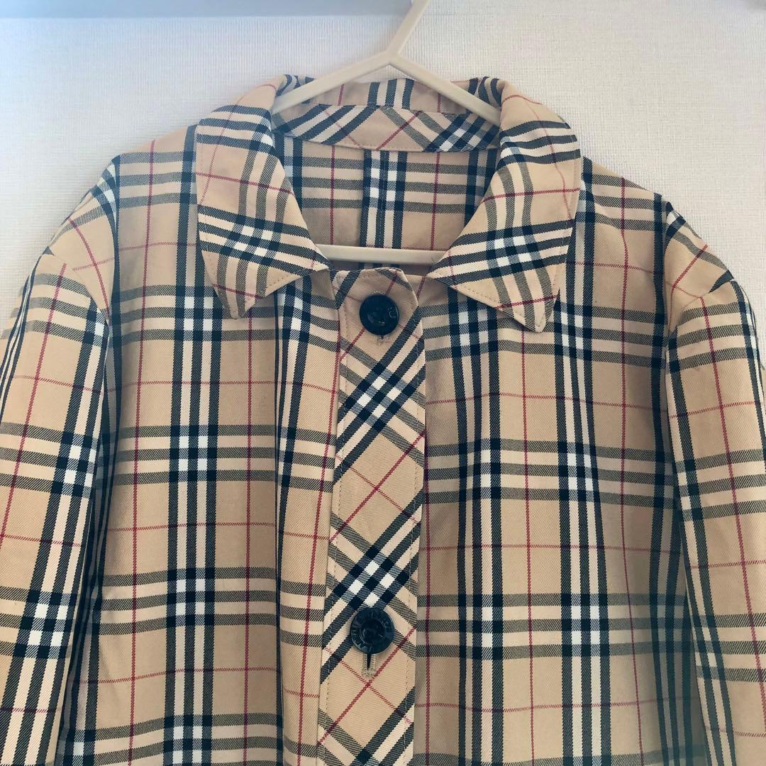 Burberryブルーレーベル　薄手シャツジャケット　38