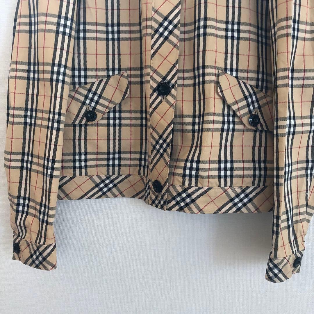Burberryブルーレーベル　薄手シャツジャケット　38