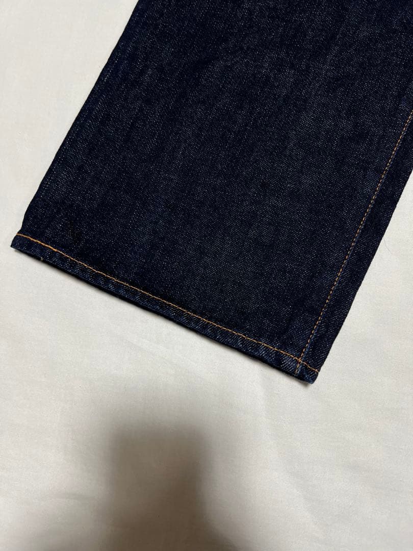 EVISU No.2 2001 32×35 水色カモメ 赤耳 サックス
