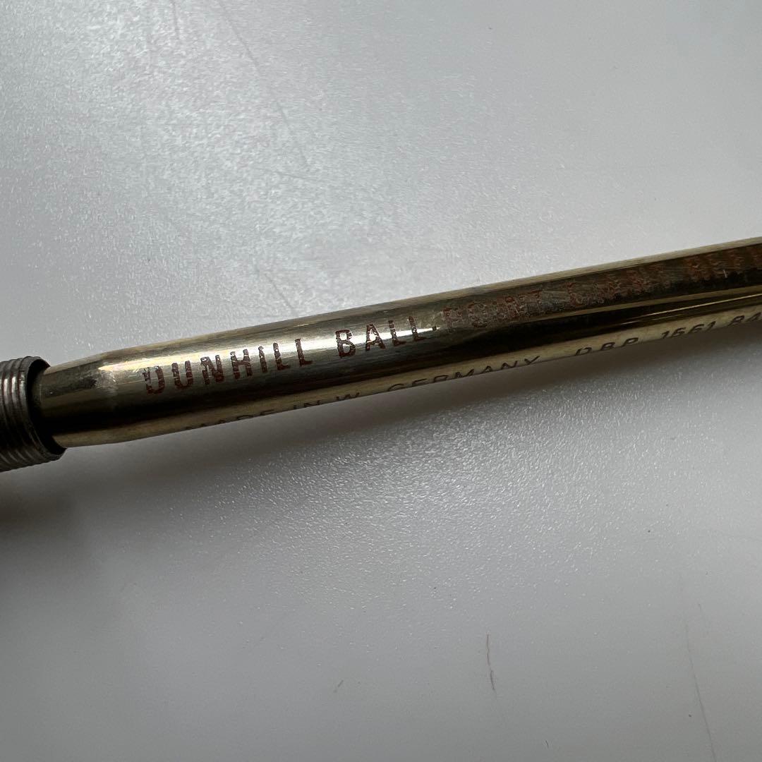 PILOT18K刻印万年筆/DUNHILLボールペン2点　東Y8-0218☆2F