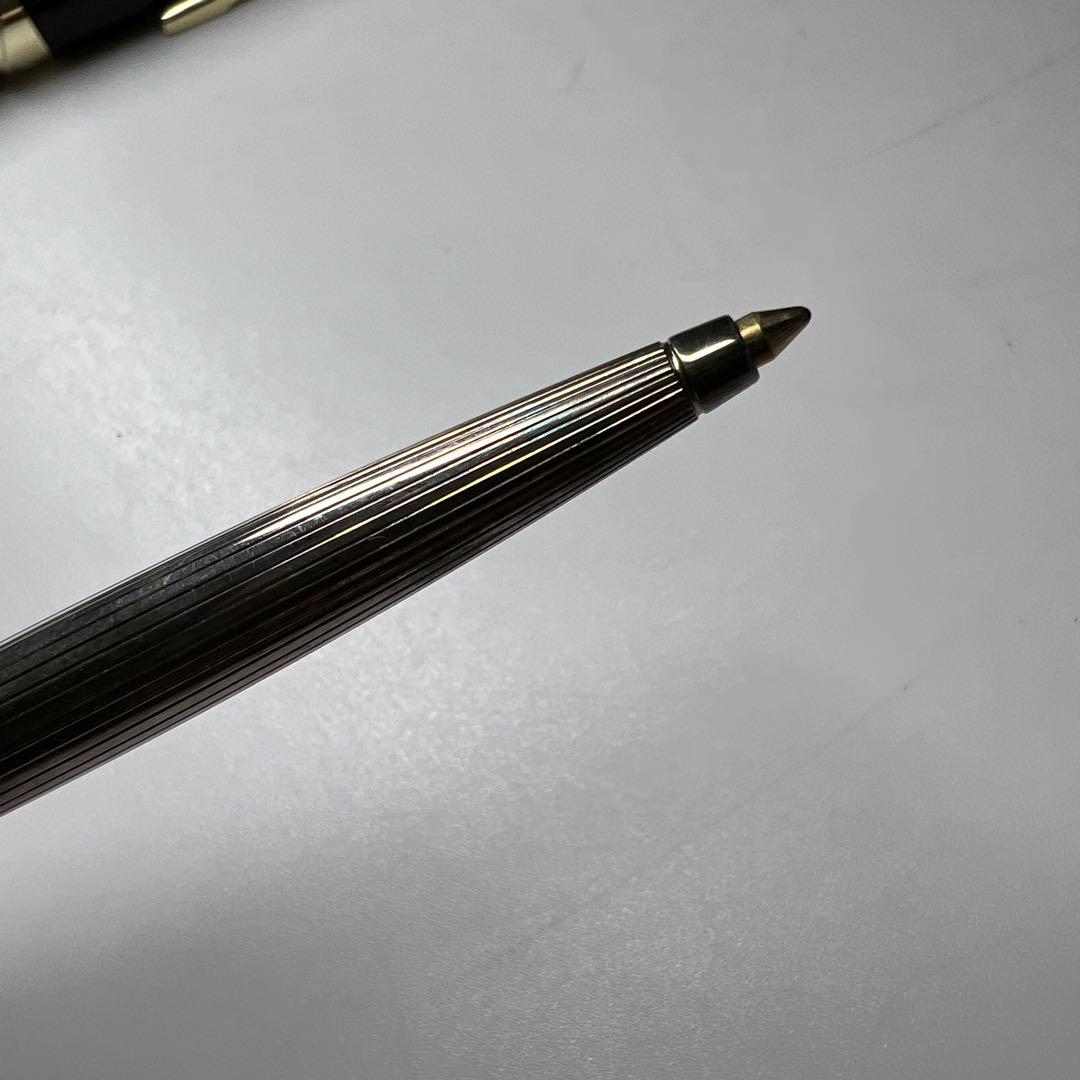PILOT18K刻印万年筆/DUNHILLボールペン2点　東Y8-0218☆2F