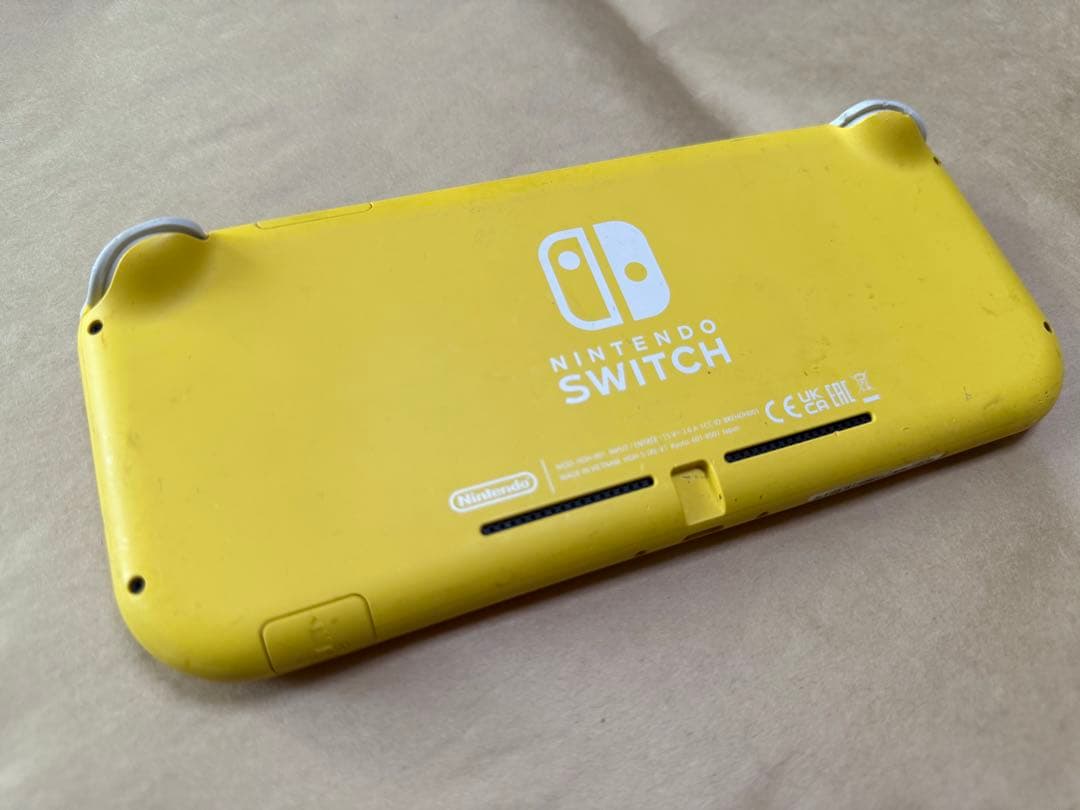 【ジャンク品】Nintendo Switch Lite 本体 イエロー
