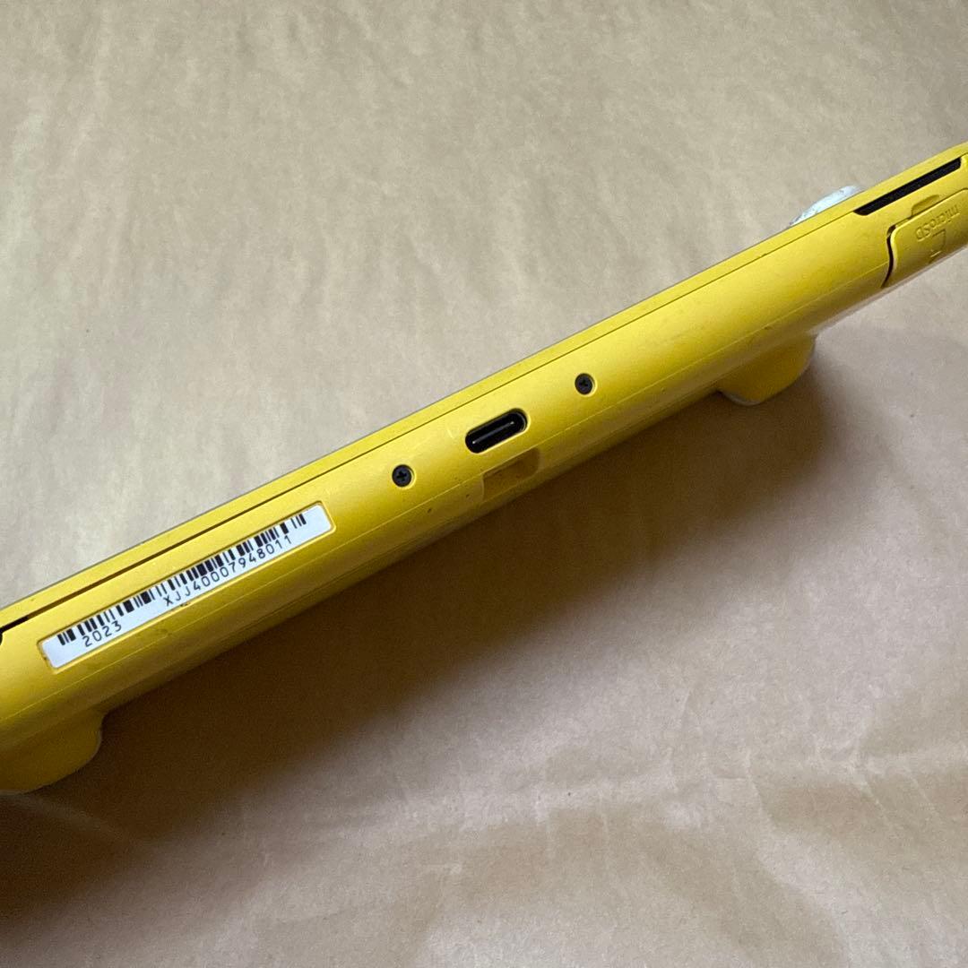 【ジャンク品】Nintendo Switch Lite 本体 イエロー