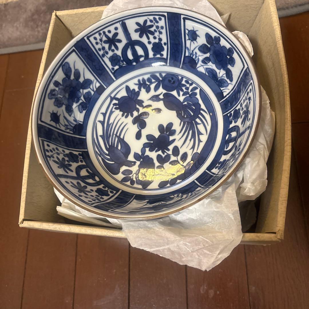 美濃焼竹斋龍峰窯　大鉢　昭和レトロ5個セット