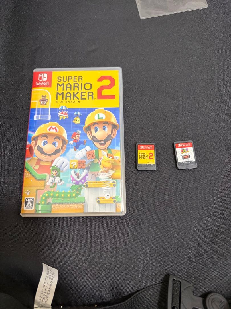 Switch ソフト2本セット マリオメーカー2＋3Dワールド（片方箱あり）