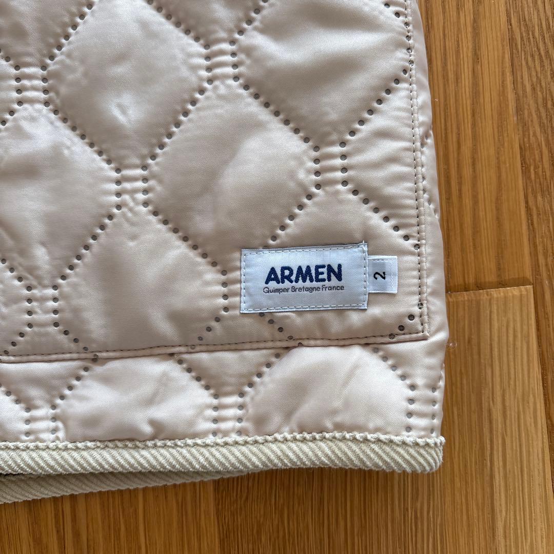 ARMEN アーメン キルティングジャケット ベスト