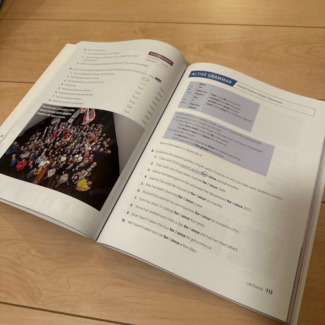 未使用　ENGLISH IN ACTION 4冊セット