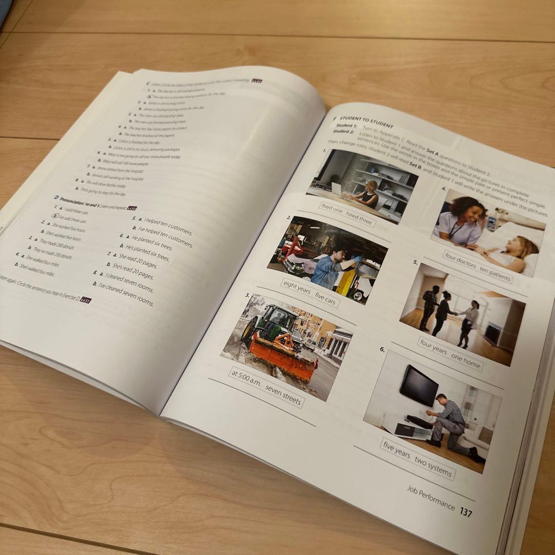 未使用　ENGLISH IN ACTION 4冊セット