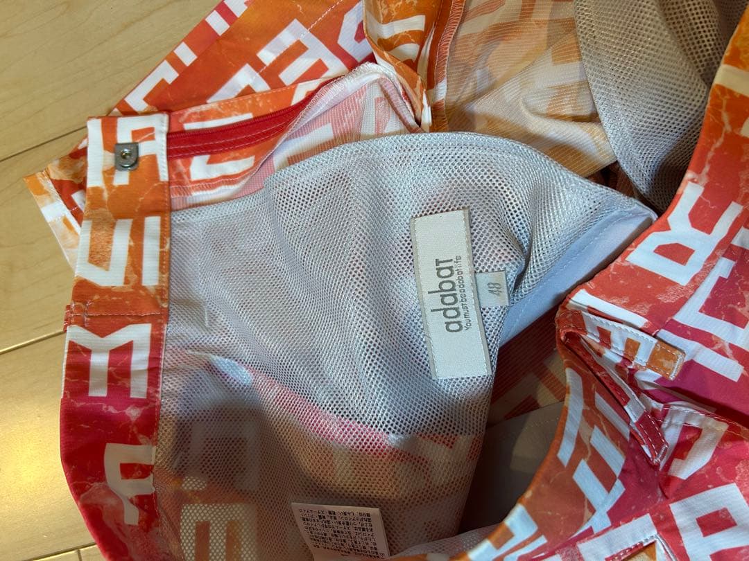 adabat メンズ ポロシャツ ショートパンツ セット アップ　48 L