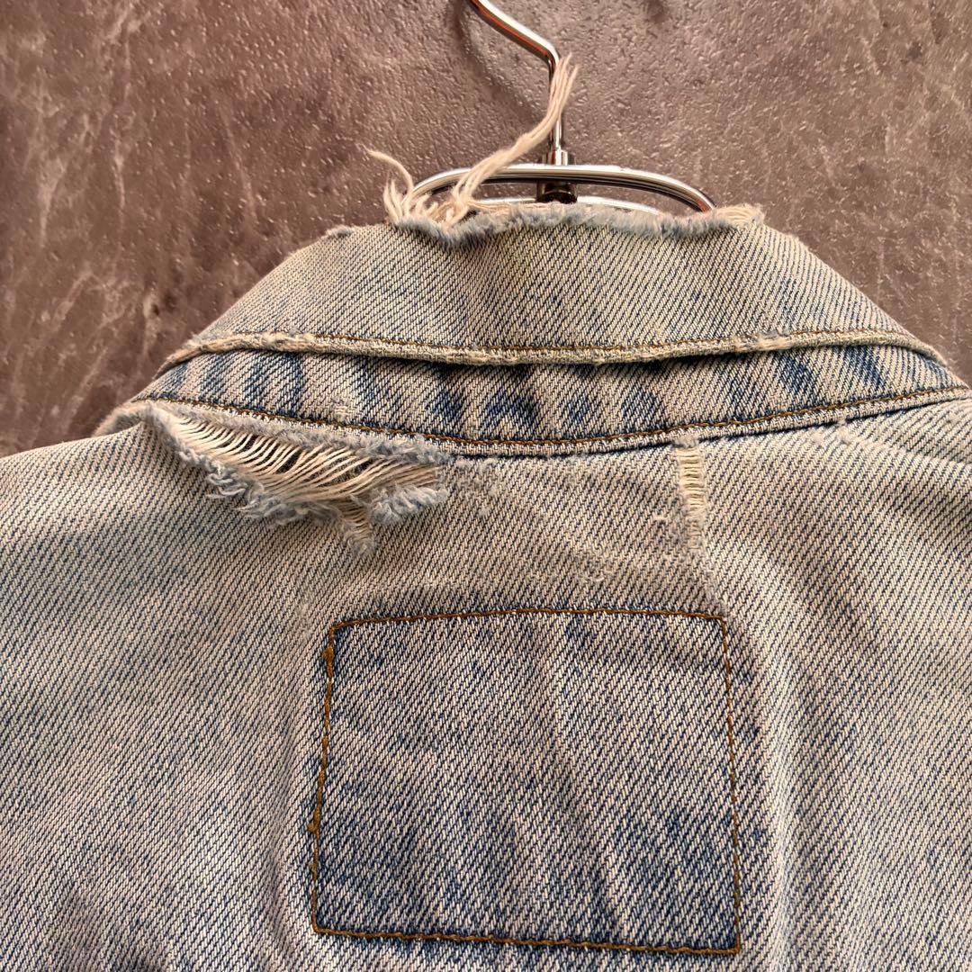 シマシマ 80s Levi's リーバイス デニムジャケット 3rd L