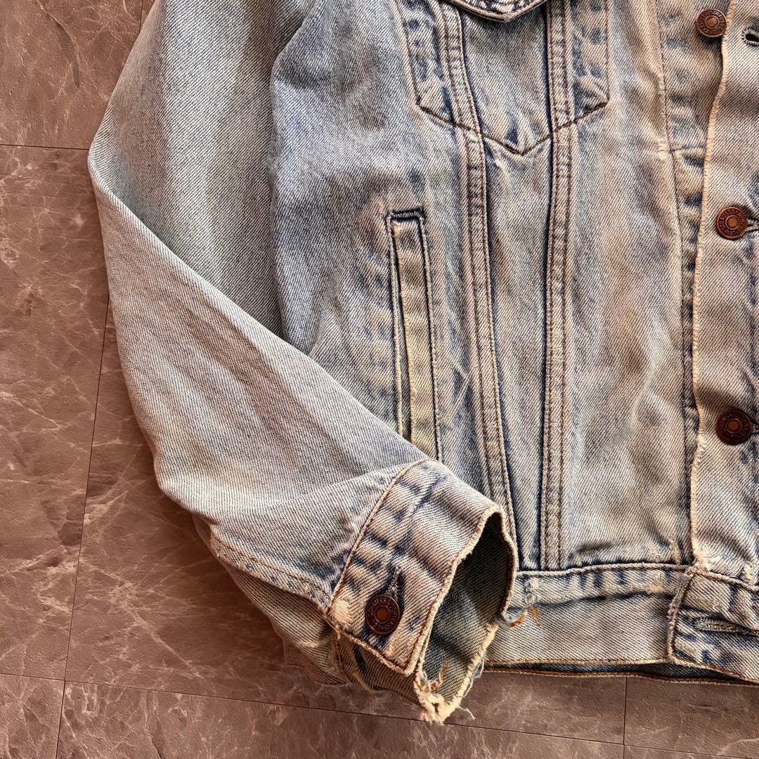 シマシマ 80s Levi's リーバイス デニムジャケット 3rd L