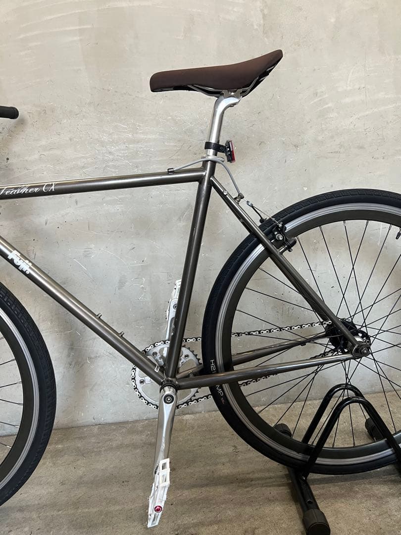 ピストバイク　FUJI FEATHER フジフェザーCX 700c クロモリ