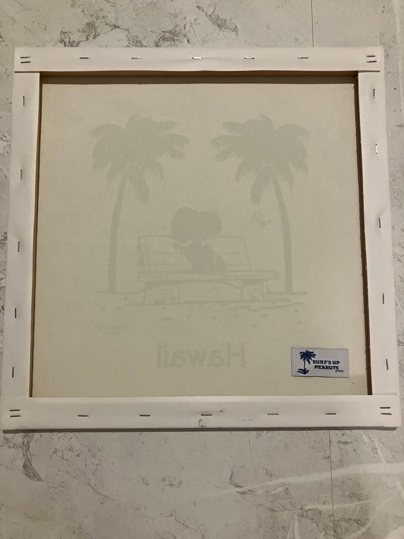 しんのすけ　ハワイ限定　日焼けSNOOPY キャンバスアート