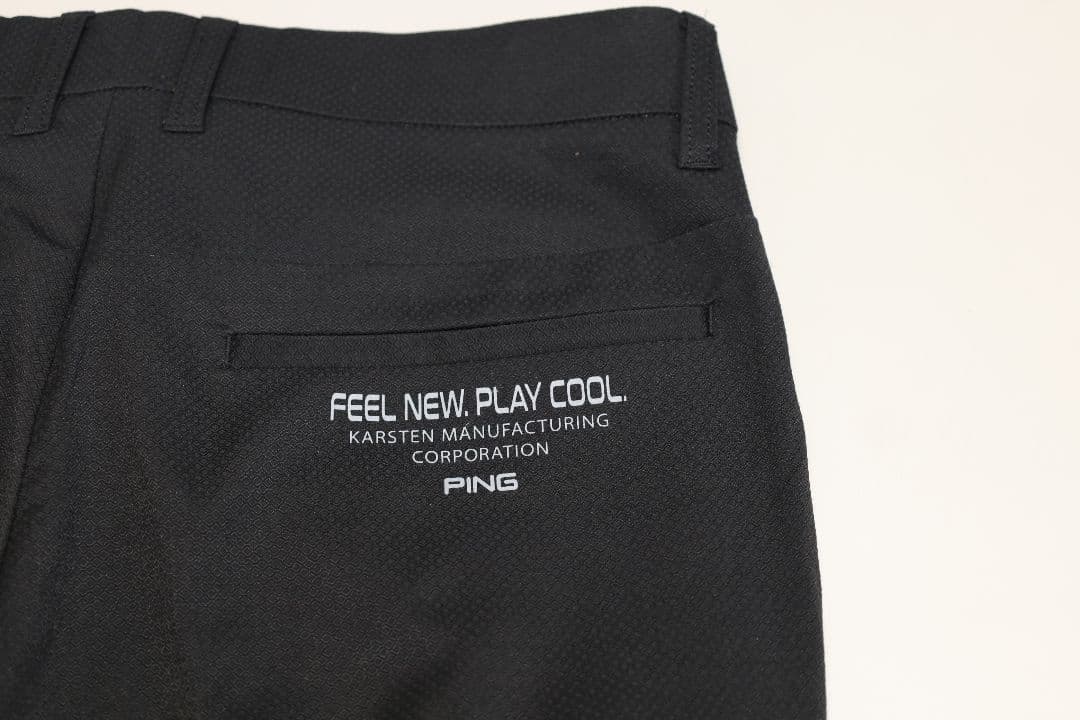 PING ゴルフパンツ ブラック