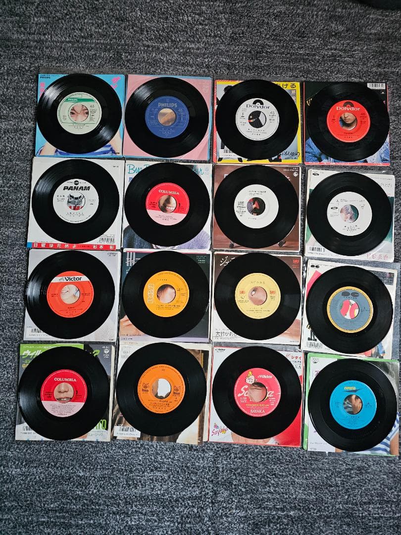 80年代 女性アイドルアイドル　EP　レコード　16枚セット　中古