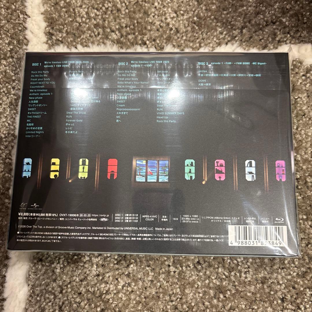 邦楽 We're FAM DOME LIVE TOUR 2025 Blu-ray