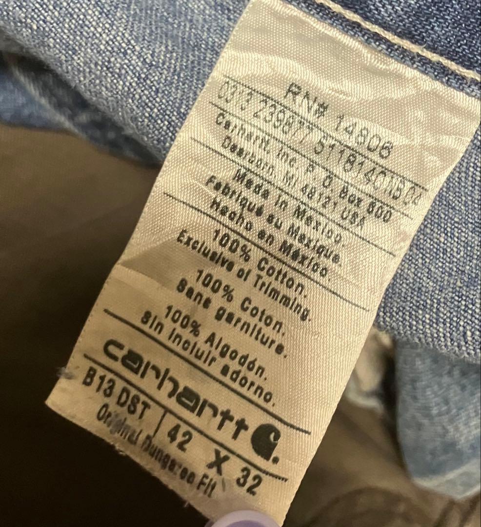 ま*な様 carhartt ペインターデニムパンツ　オリジナルダンガリーフィット